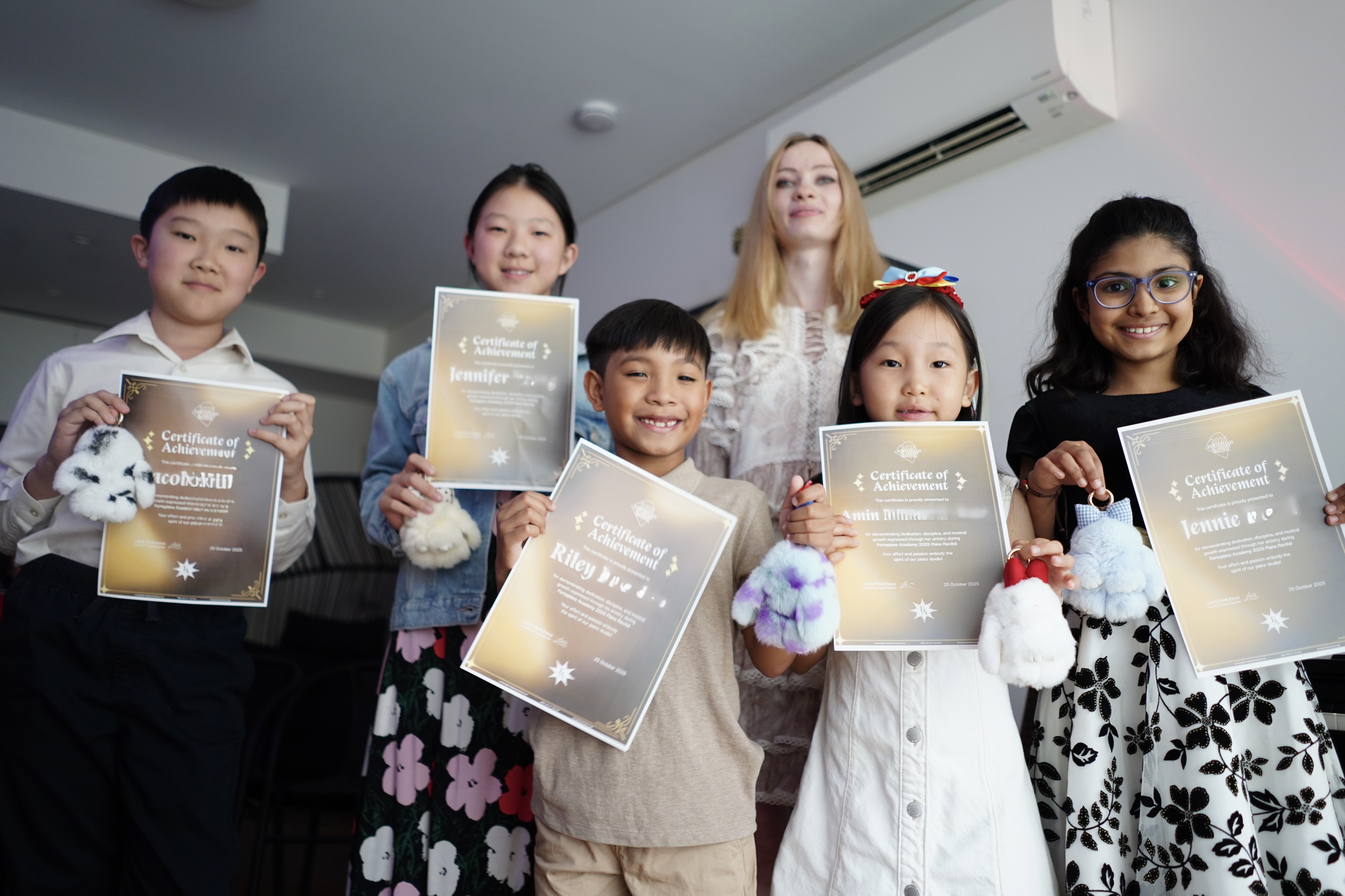 Teacher and student at the piano